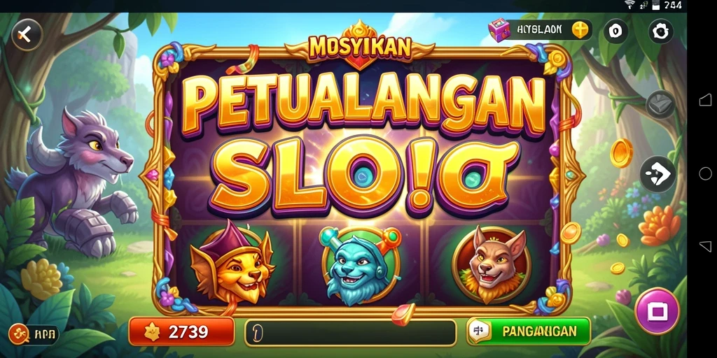 Tampilan gameplay Slot yang menarik dan penuh warna.