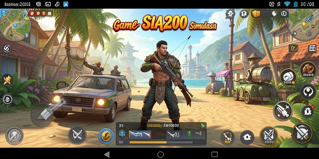Tampilan gameplay ASIA200 dengan grafis dan interaksi yang menarik.