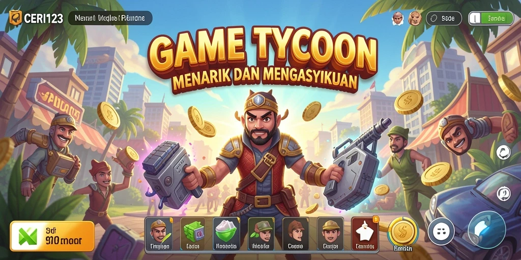 Tampilan gameplay CERI123 yang menarik dan interaktif.