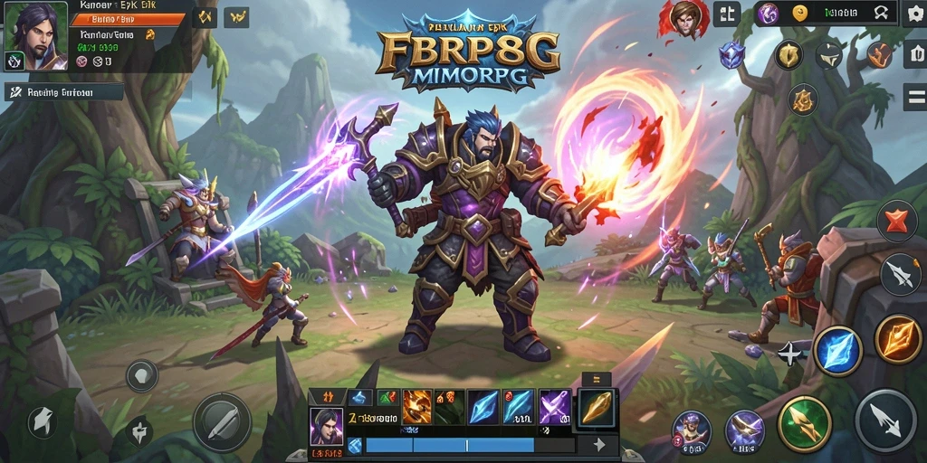 Screenshot gameplay FBRP88 menunjukkan aksi seru dalam pertempuran.