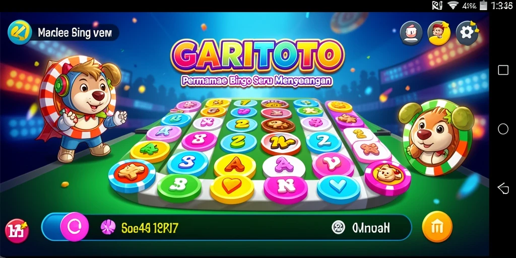 Tampilan gameplay GARITOTO yang seru dan interaktif