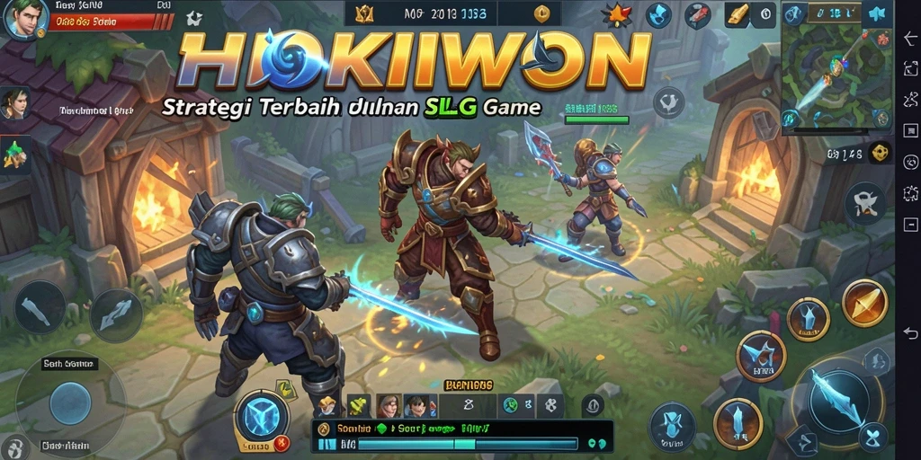 Tampilan gameplay HOKIWON yang menegangkan dan strategis.