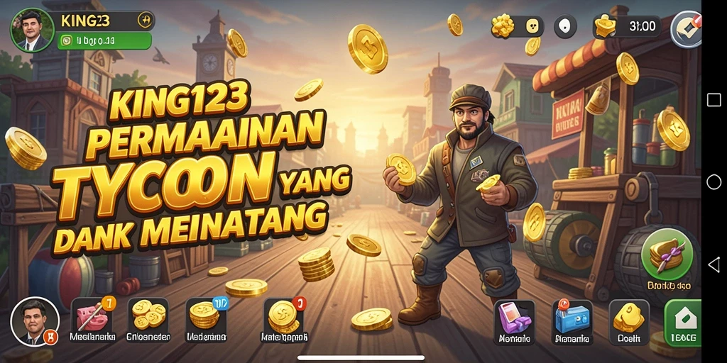 Tangkapan layar KING123 menampilkan gameplay Tycoon yang dinamis dan menarik.