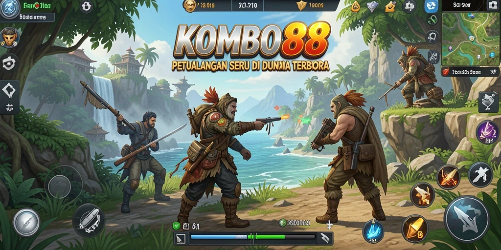 Screenshot gameplay seru di dunia terbuka KOMBO88.