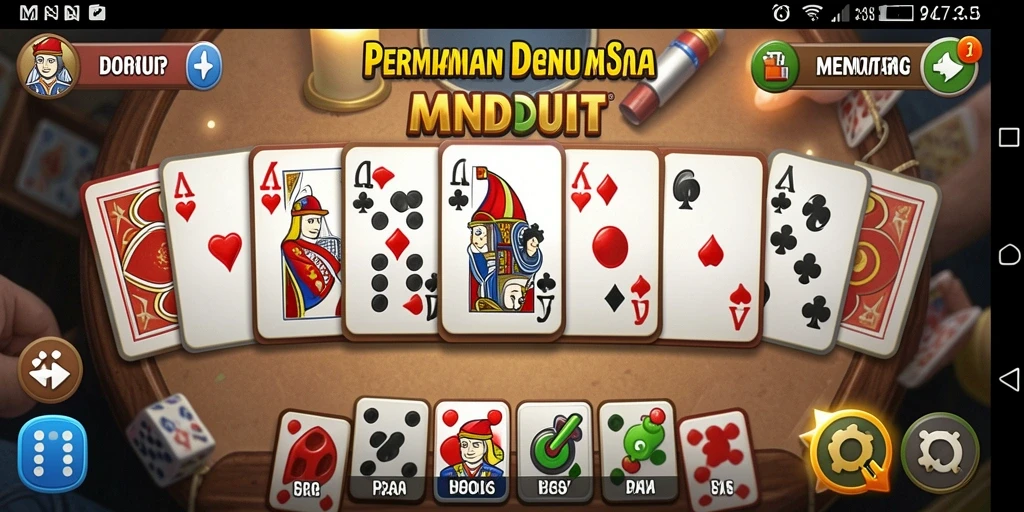 Tampilan gameplay Domino yang menarik dan kompetitif.