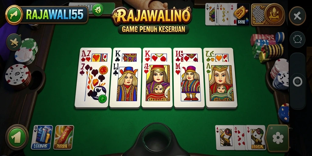 Screenshot gameplay RAJAWALI55 yang menarik dan mengasyikkan.