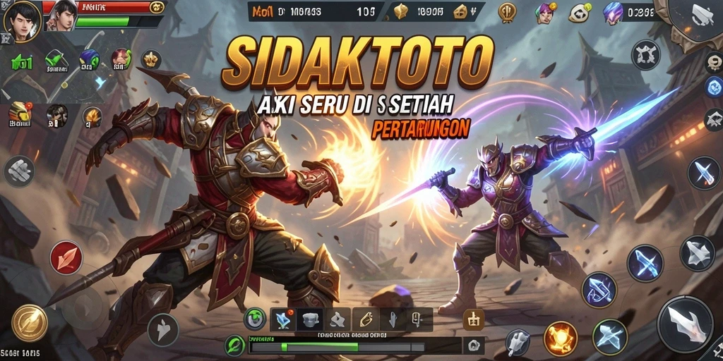 Tangkapan layar utama <strong>SIDAKTOTO</strong> menunjukkan aksi pertempuran yang mendebarkan.